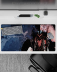 Solo Leveling Deskmat | Mousepad | Deskpad - Shadowed Warrior Essence