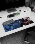 Solo Leveling Deskmat | Mousepad | Deskpad - Shadowed Warrior Essence