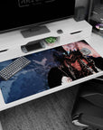 Solo Leveling Deskmat | Mousepad | Deskpad - Shadowed Warrior Essence