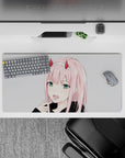 Darling In The Franxx - Anime Mouse Pad and Desk Pad - Zero Two Casual Charm - AniChan