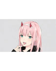 Darling In The Franxx - Anime Mouse Pad and Desk Pad - Zero Two Casual Charm - AniChan