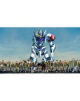 Mobile Suit Gundam Iron-Blooded Orphans Tekkadan crew with Gundam Barbatos desk pad 40x20 inches.