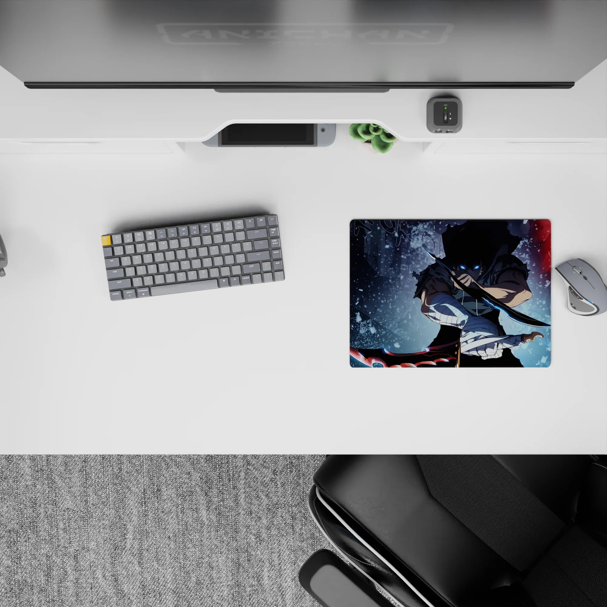 Solo Leveling Deskmat | Mousepad | Deskpad - Blades of Fury