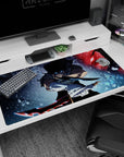 Solo Leveling Deskmat | Mousepad | Deskpad - Blades of Fury