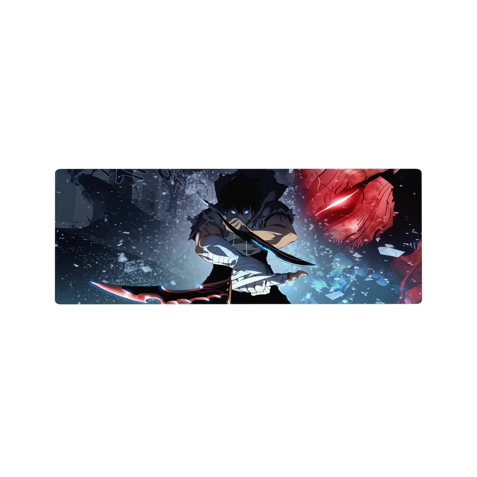 Solo Leveling Deskmat | Mousepad | Deskpad - Blades of Fury