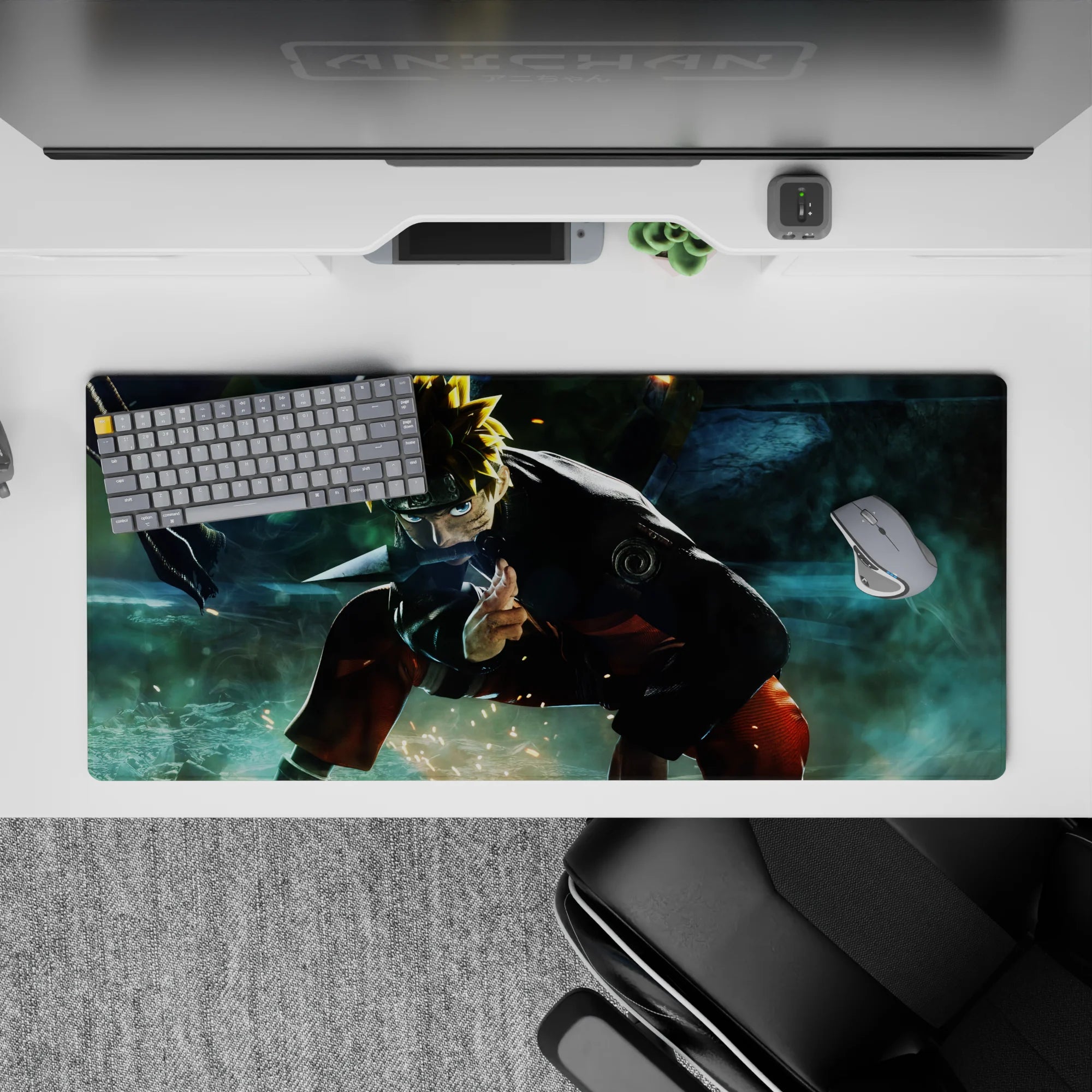 Naruto Deskmat | Mousepad | Deskpad - Ninja Strike - AniChan