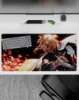 Demon Slayer Deskmat | Mousepad | Deskpad - Rengoku's Blazing Resolve - AniChan