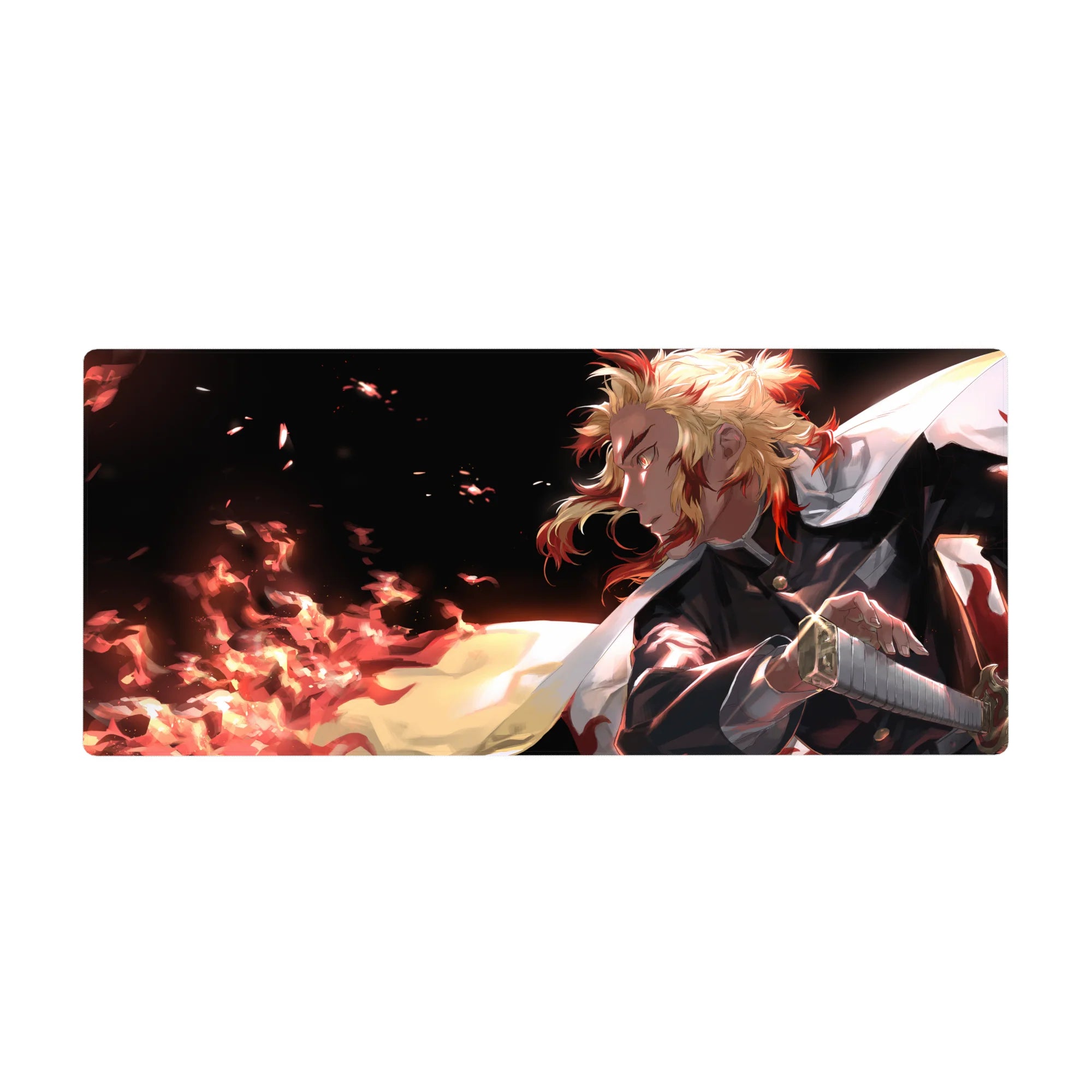 Demon Slayer Deskmat | Mousepad | Deskpad - Rengoku's Blazing Resolve - AniChan