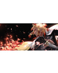 Demon Slayer Deskmat | Mousepad | Deskpad - Rengoku's Blazing Resolve - AniChan