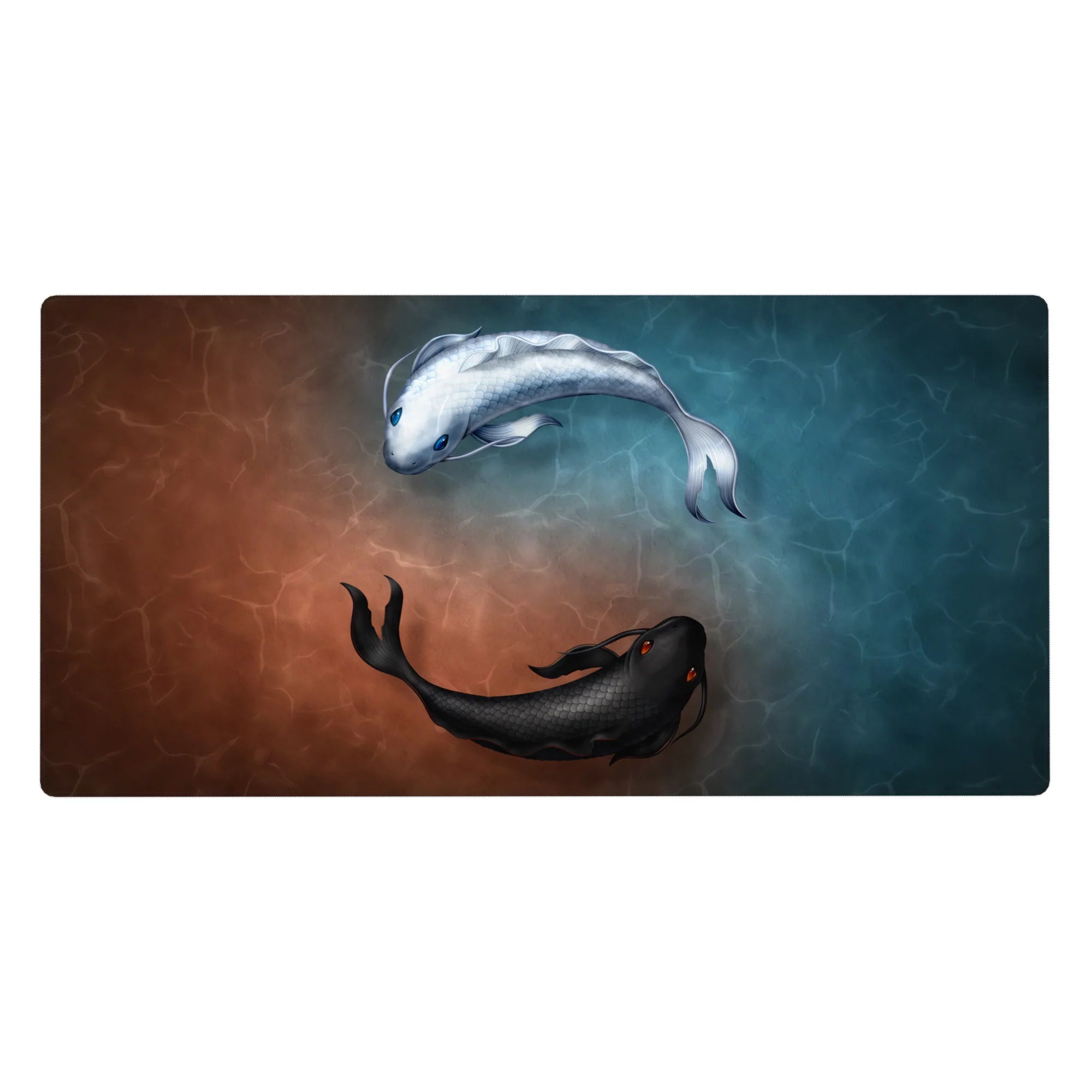 Zen-Japan Deskmat | Mousepad | Deskpad - Harmony Koi - AniChan