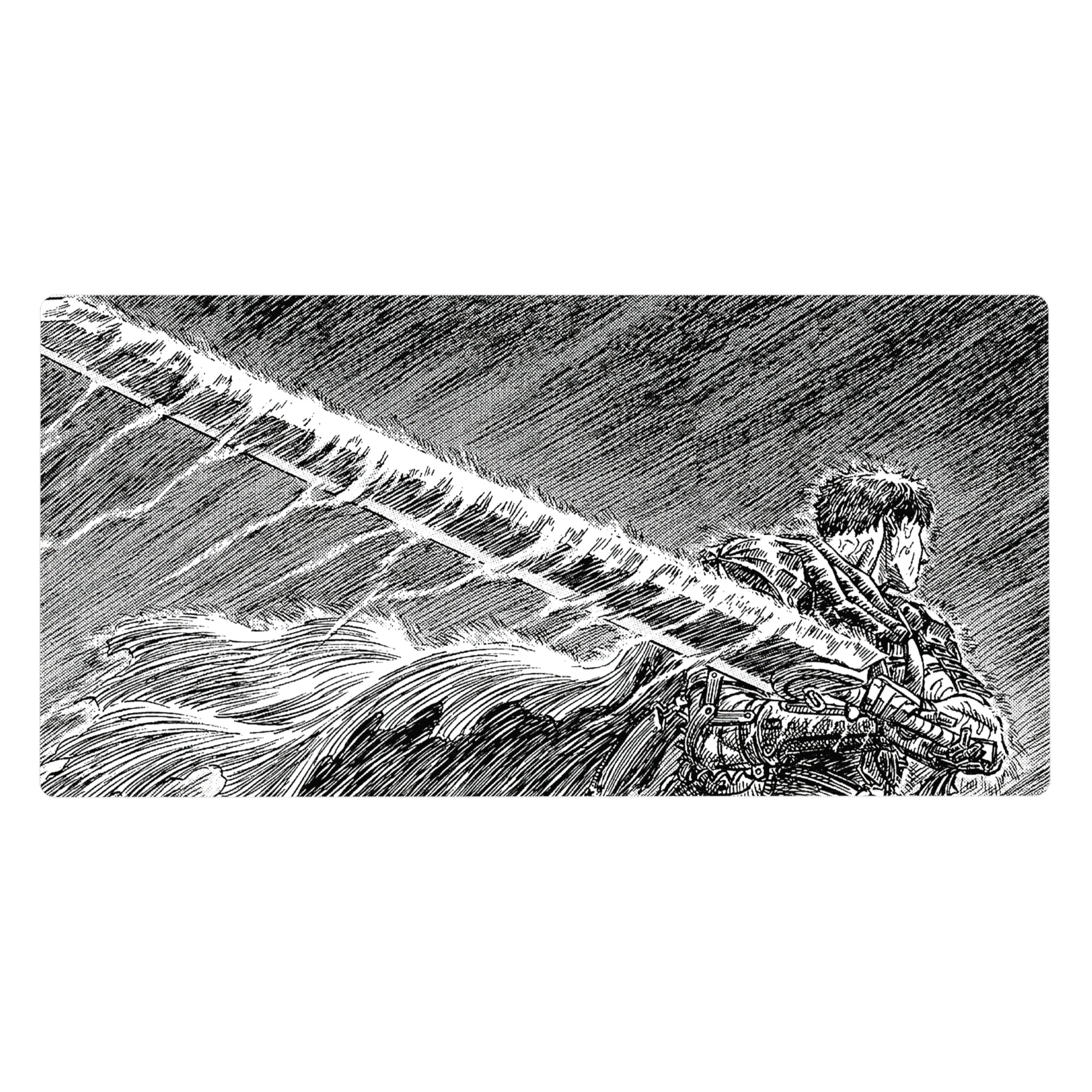 Berserk Deskmat | Mousepad | Deskpad - Steel Resolve - AniChan