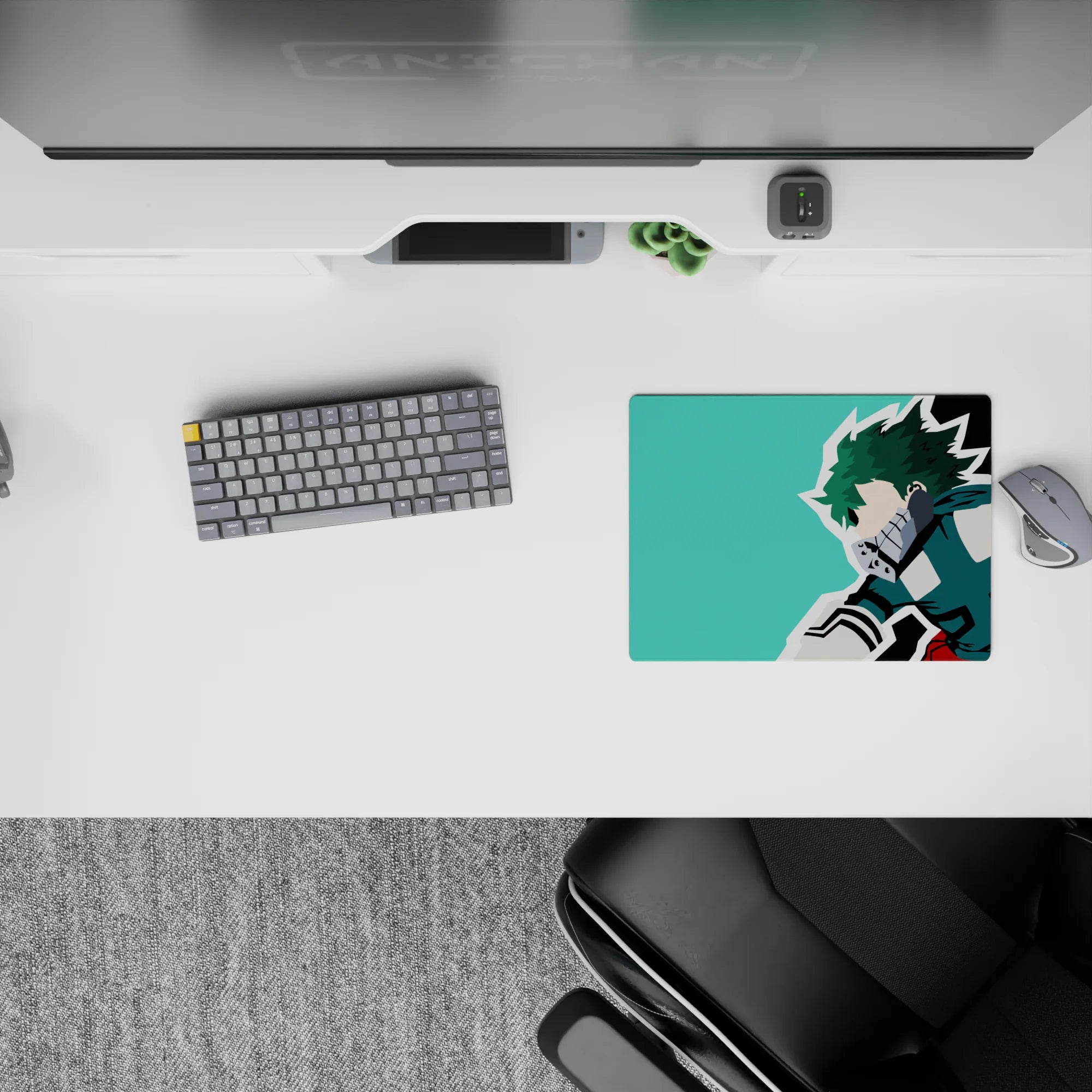 My Hero Academia Deskmat | Mousepad | Deskpad - Minimalist Hero - AniChan