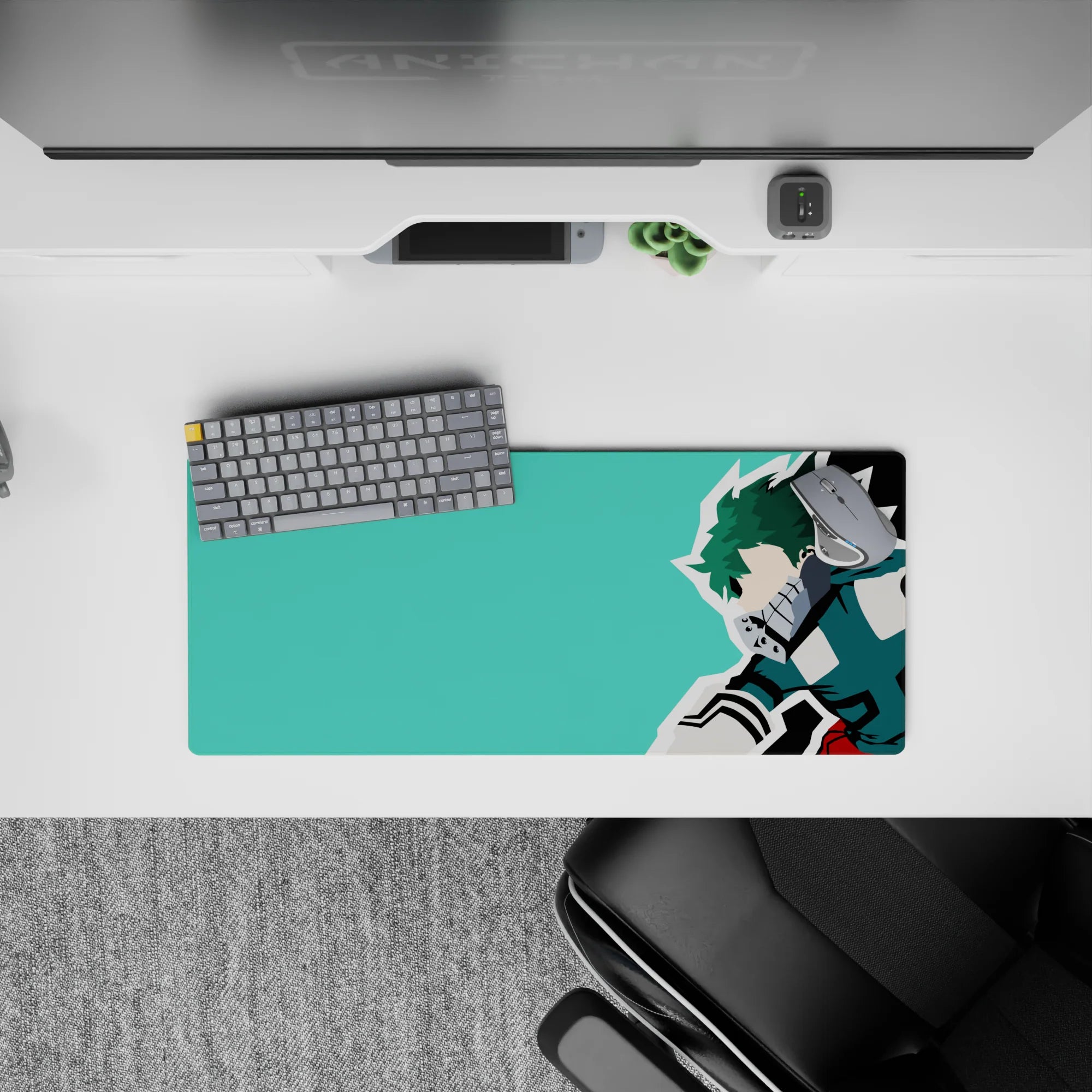 My Hero Academia Deskmat | Mousepad | Deskpad - Minimalist Hero - AniChan