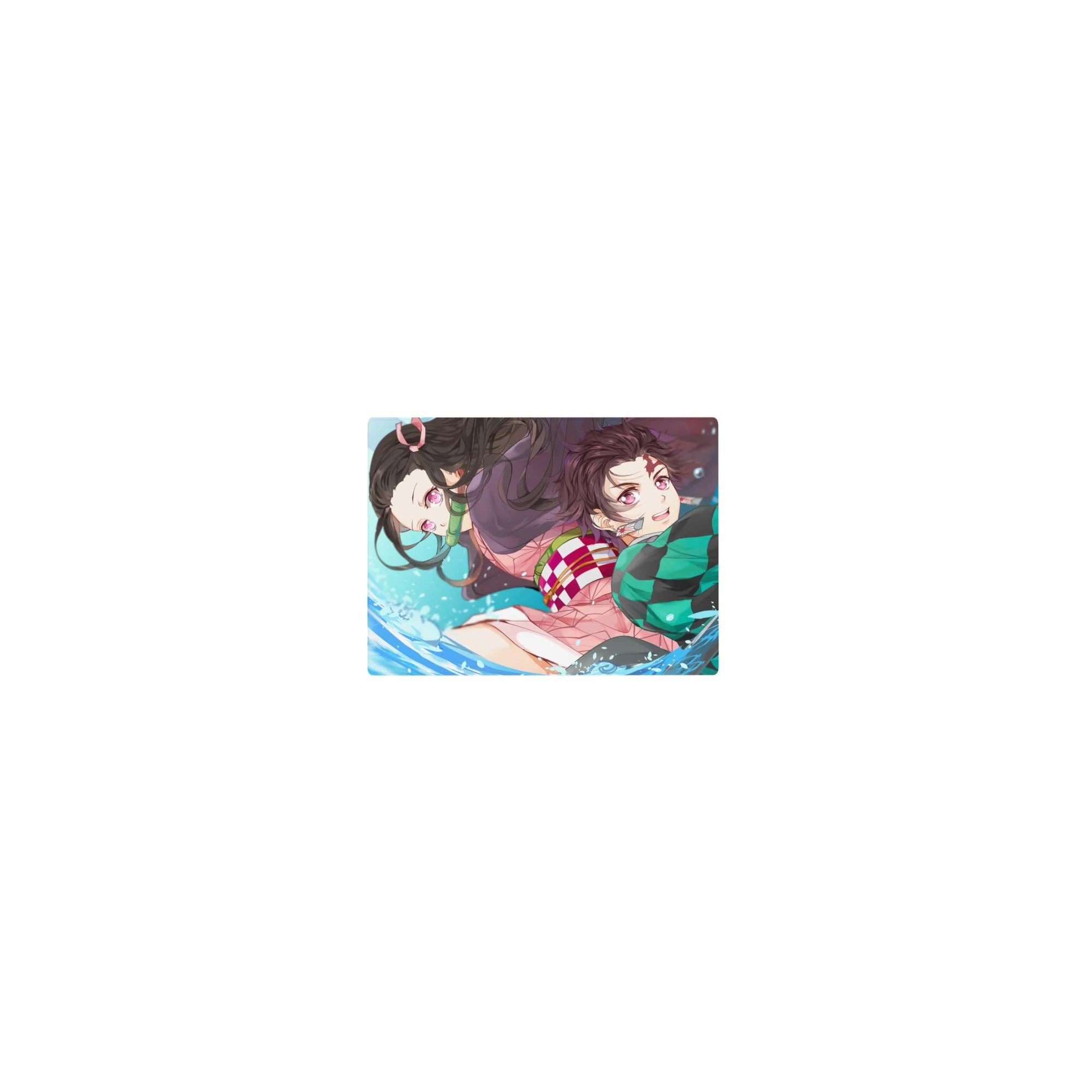 Demon Slayer Deskmat | Mousepad | Deskpad - Dynamic Water Duo - AniChan