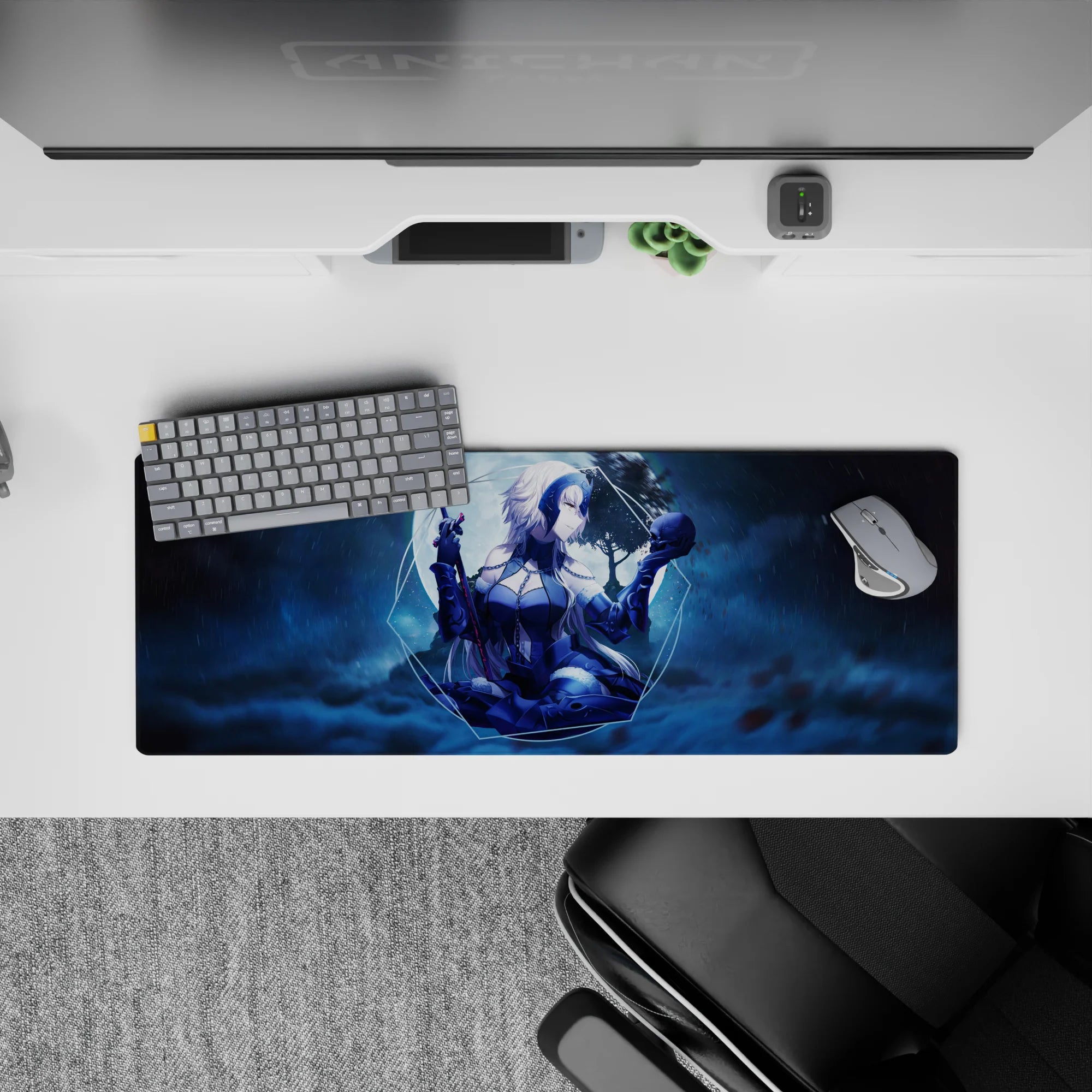 Fate Grand Order Deskmat | Mousepad | Deskpad - Midnight&#39;s Reflection - AniChan