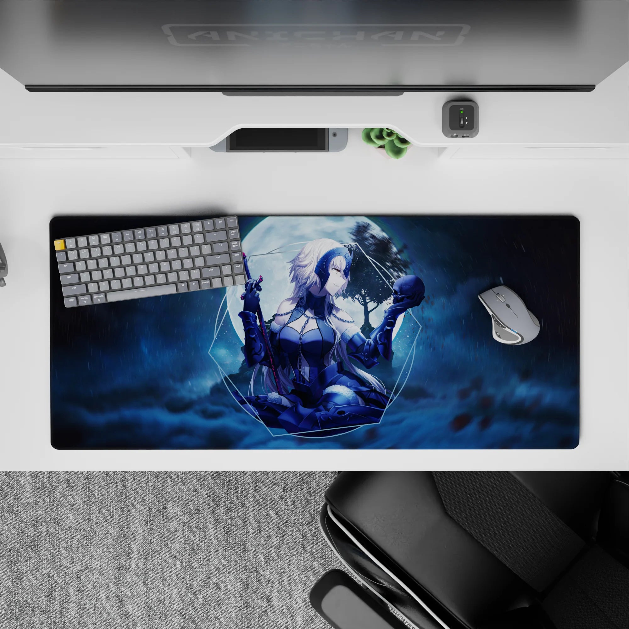 Fate Grand Order Deskmat | Mousepad | Deskpad - Midnight's Reflection - AniChan