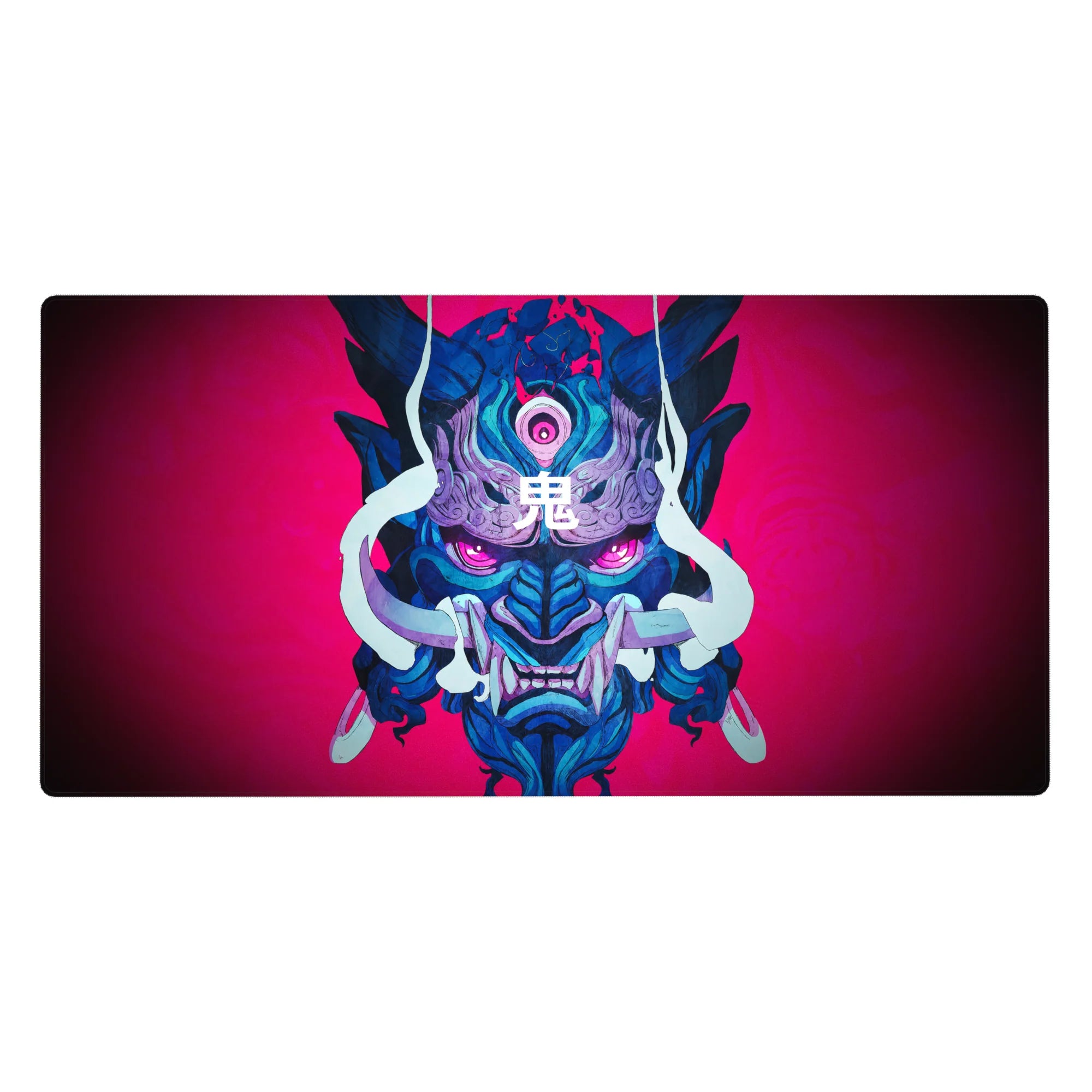 Demon Slayer Deskmat | Mousepad | Deskpad - Oni Masque - AniChan