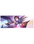 Yuuki anime mouse pad, 32x12 inches, features vibrant colors and dynamic sword action, capturing her lively spirit.