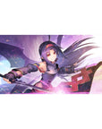 Anime desk pad featuring Yuuki from Sword Art Online, 40x20 inches, with vibrant colors and dynamic sword action.