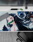 Demon Slayer Deskmat | Mousepad | Deskpad - Moonlit Demon Elegance - AniChan