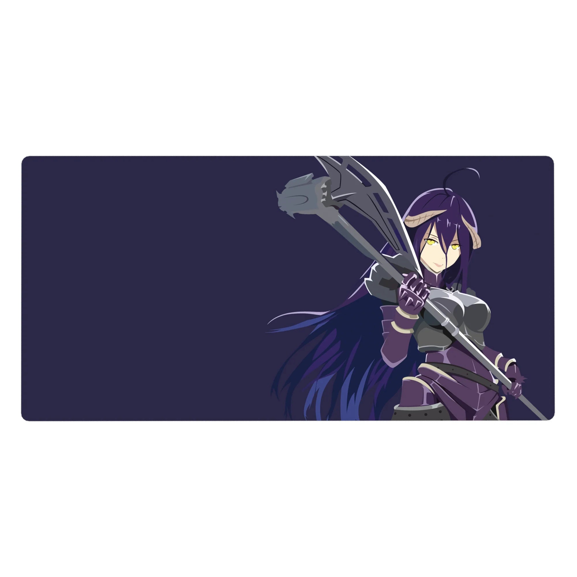 Overlord Deskmat | Mousepad | Deskpad - Battle-Ready Albedo - AniChan