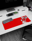 Evangelion - Anime Mouse Pad and Desk Pad - Red Rupture - AniChan