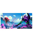 Evangelion - Anime Mouse Pad and Desk Pad - Neon Battlefield - AniChan