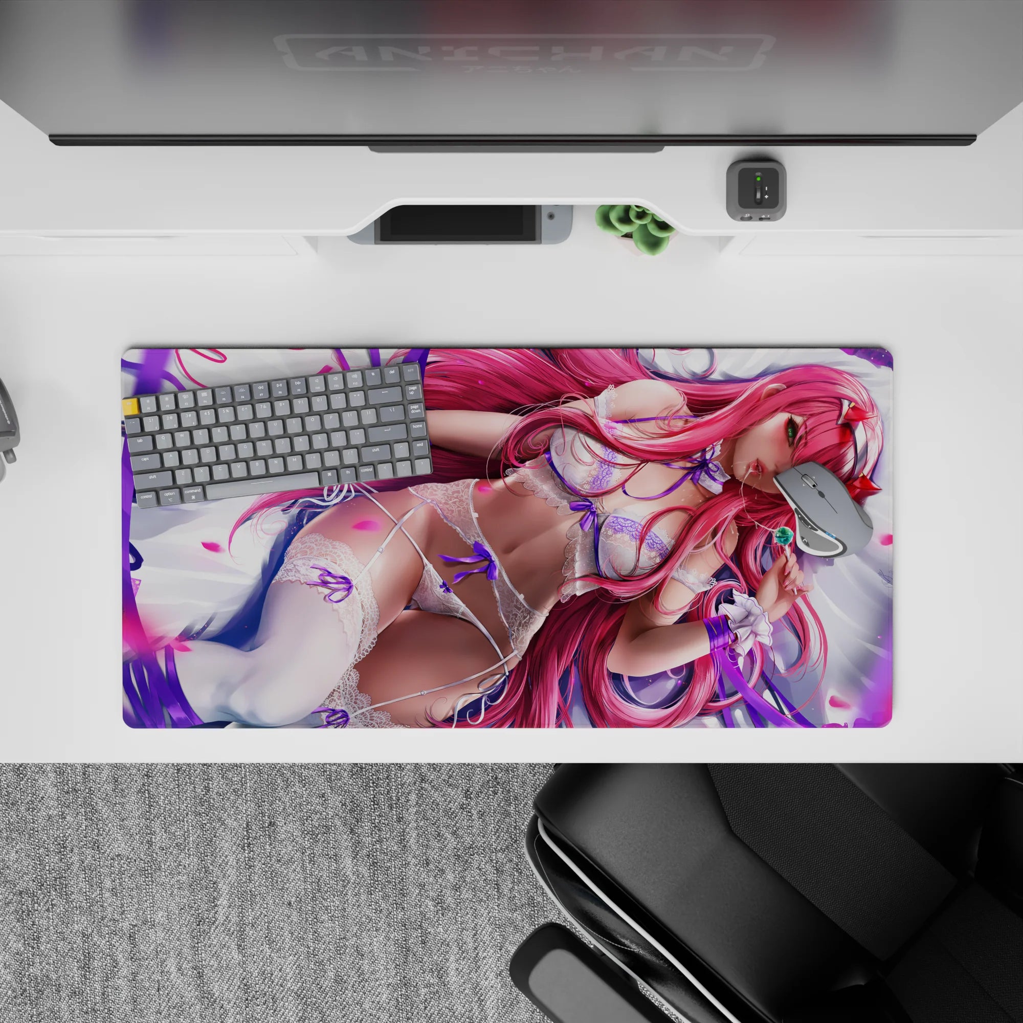 Darling In The Franxx - Anime Mouse Pad and Desk Pad - Zero Two Enchanted Desire - AniChan