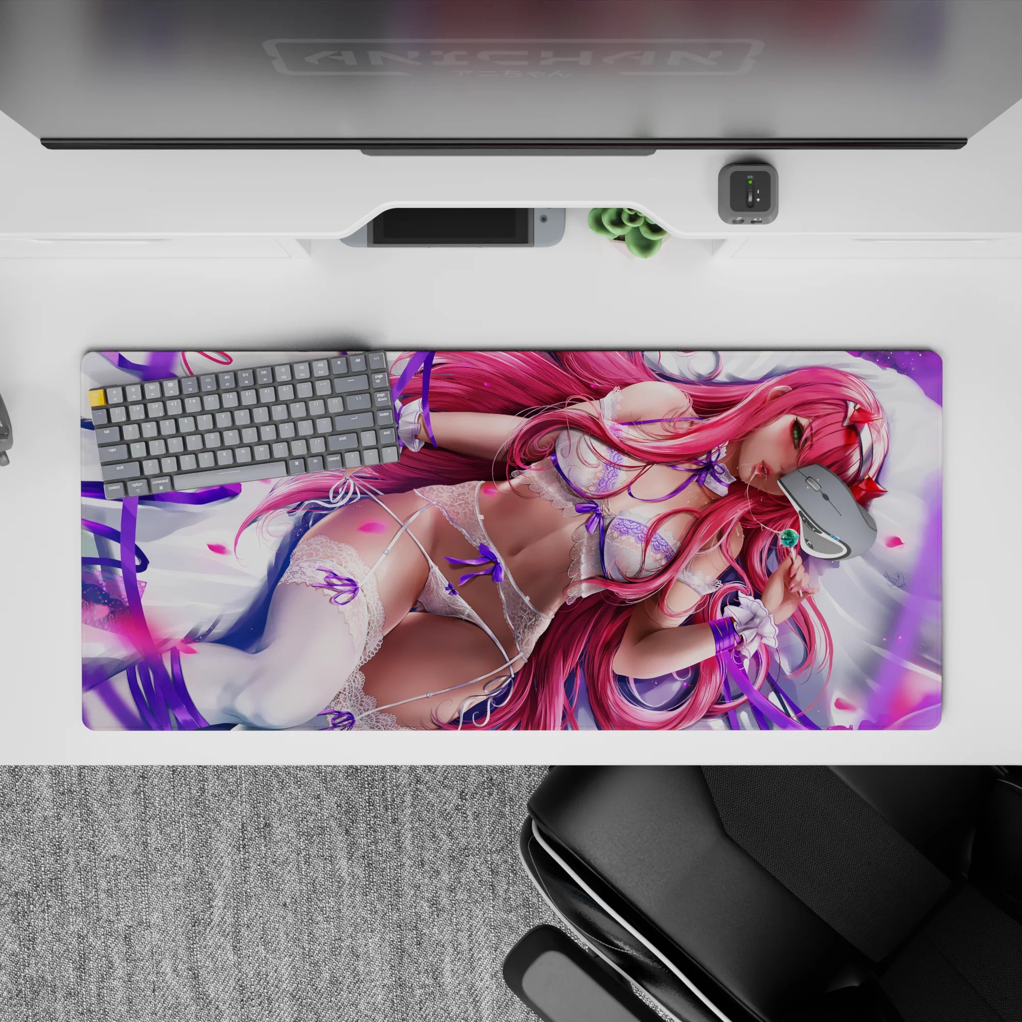 Darling In The Franxx - Anime Mouse Pad and Desk Pad - Zero Two Enchanted Desire - AniChan