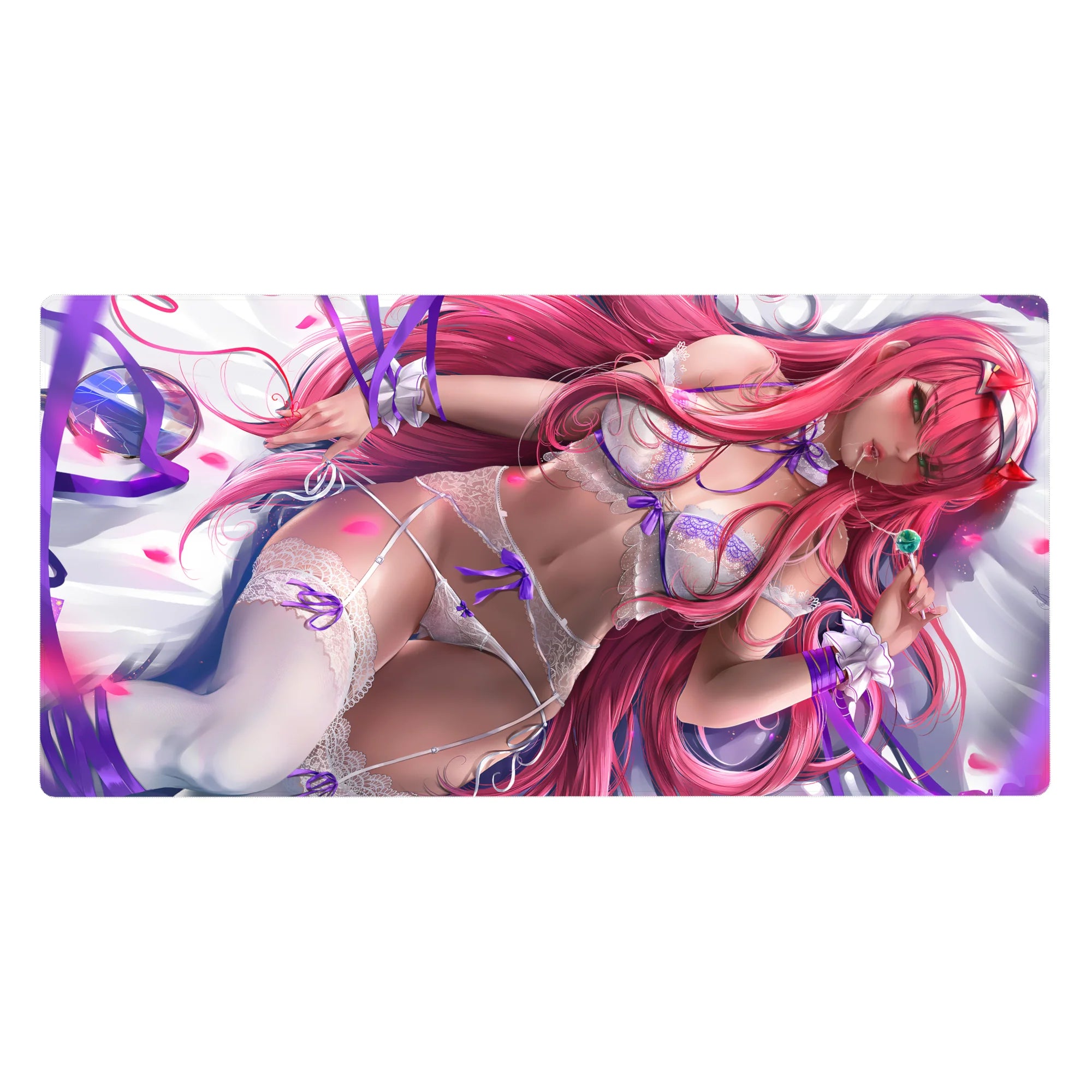 Darling In The Franxx - Anime Mouse Pad and Desk Pad - Zero Two Enchanted Desire - AniChan