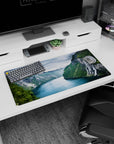 Nature Landscapes Deskmat | Mousepad | Deskpad - Fjord Majesty