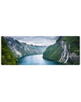 Nature Landscapes Deskmat | Mousepad | Deskpad - Fjord Majesty