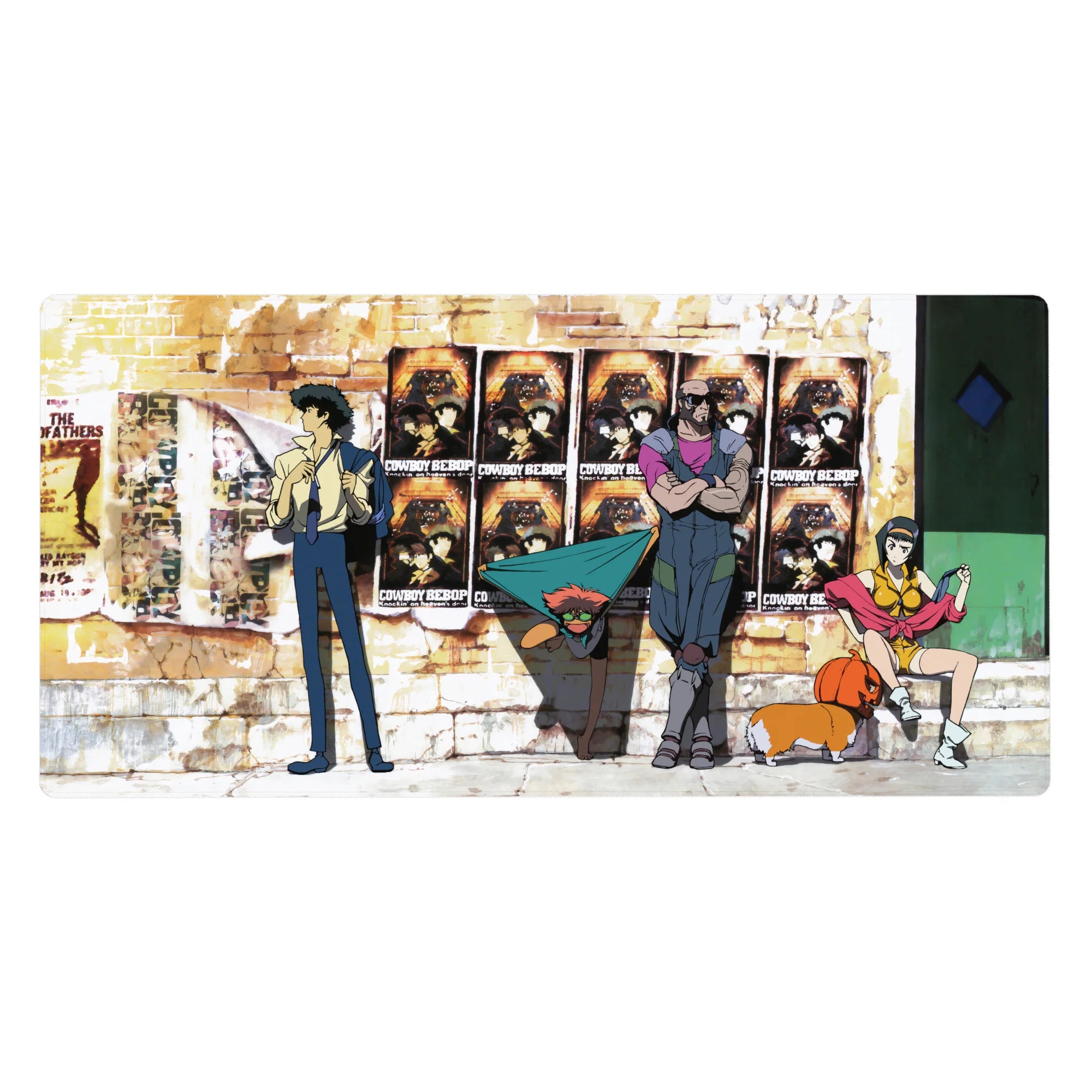 Cowboy Bepop - Anime Mouse Pad and Desk Pad - Back Alley Blues - AniChan