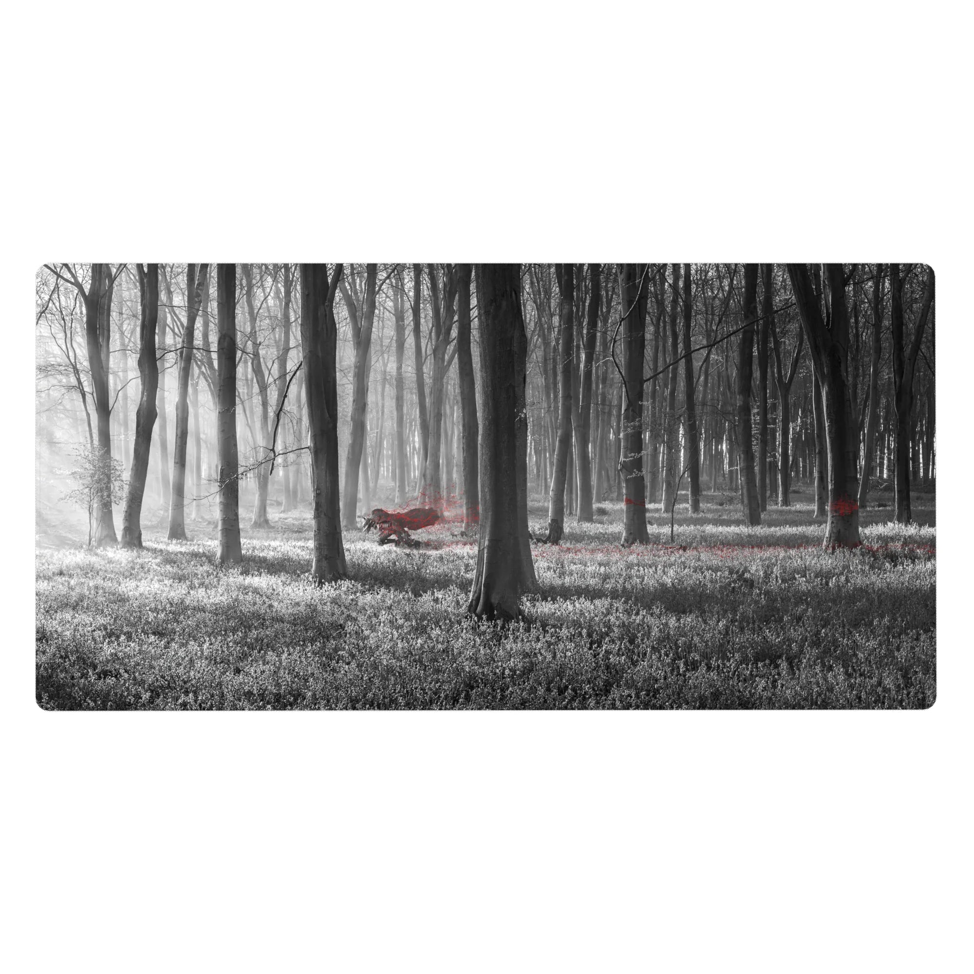 Berserk Deskmat | Mousepad | Deskpad - Rage in the Forest - AniChan