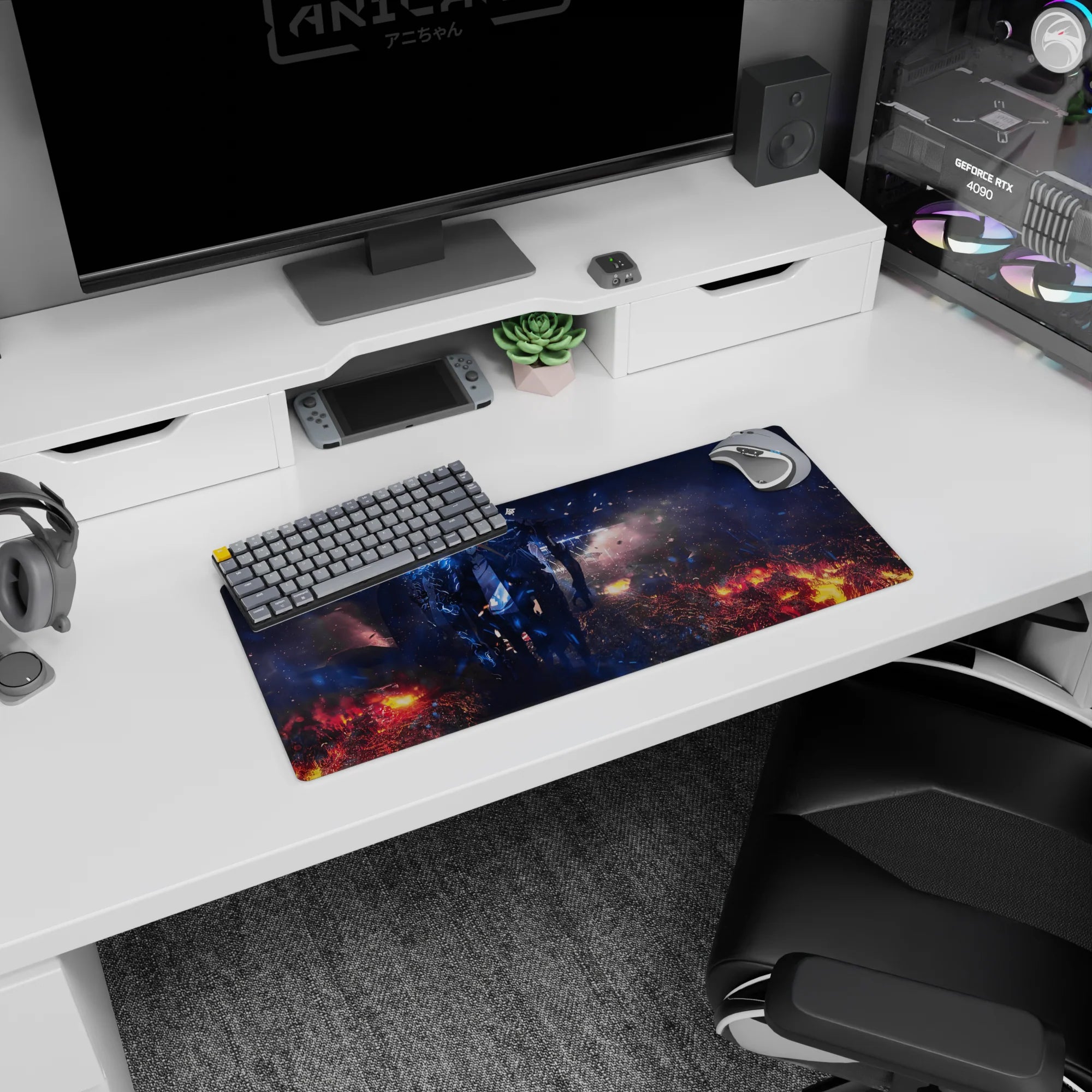 Solo Leveling Deskmat | Mousepad | Deskpad - Ashes of Power