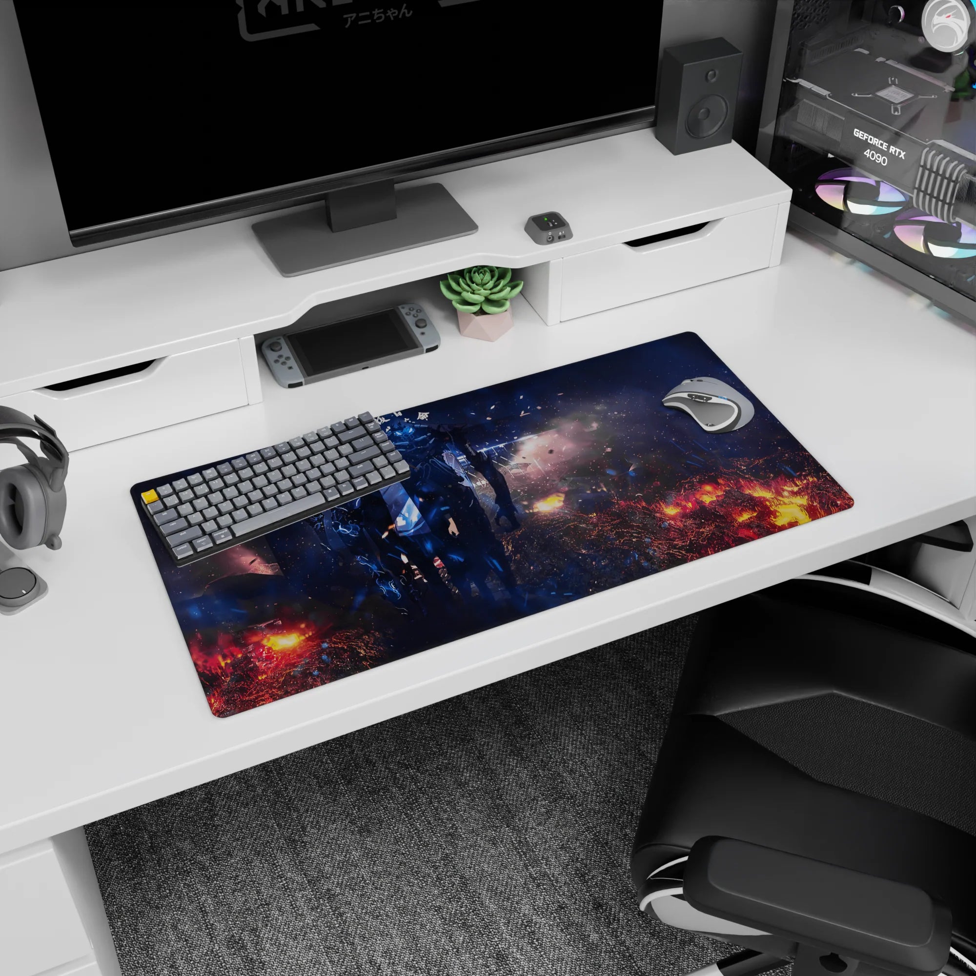 Solo Leveling Deskmat | Mousepad | Deskpad - Ashes of Power