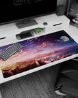 Fantasy Landscapes Deskmat | Mousepad | Deskpad - Twilight Falls