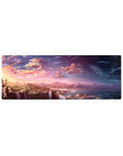 Fantasy Landscapes Deskmat | Mousepad | Deskpad - Twilight Falls