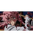 Anime girl desk pad 40x20 inches with bold yandere artwork, smooth tracking, crisp print.