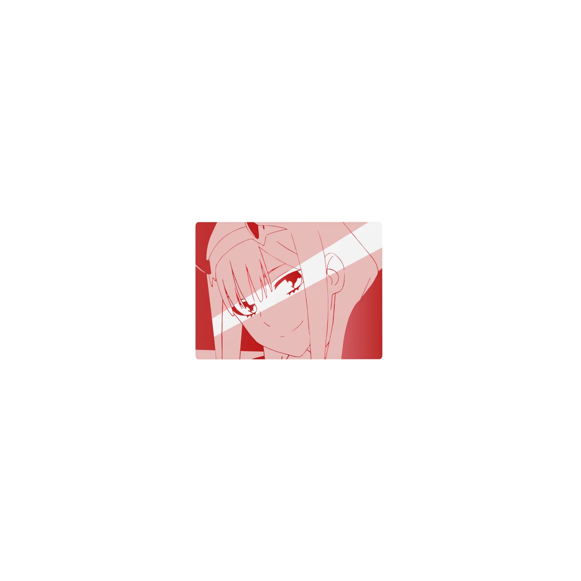 Darling In The Franxx - Anime Mouse Pad and Desk Pad - Zero Two Crimson Glitch - AniChan