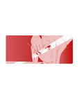 Darling In The Franxx - Anime Mouse Pad and Desk Pad - Zero Two Crimson Glitch - AniChan