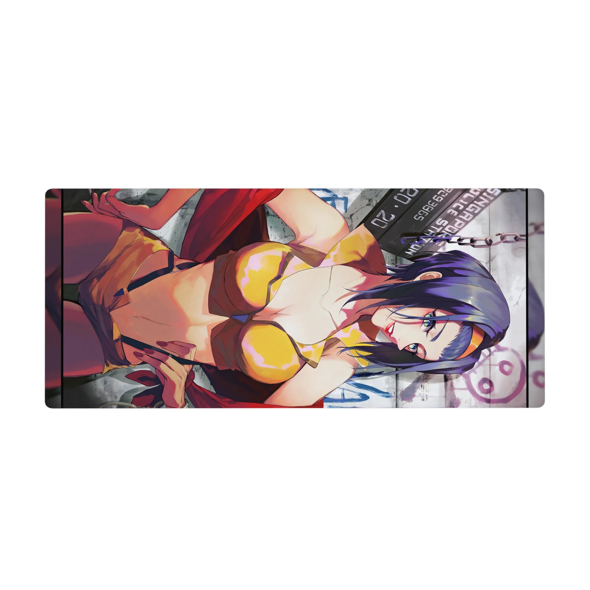 Cowboy Bepop - Anime Mouse Pad and Desk Pad - Neon Temptress - AniChan