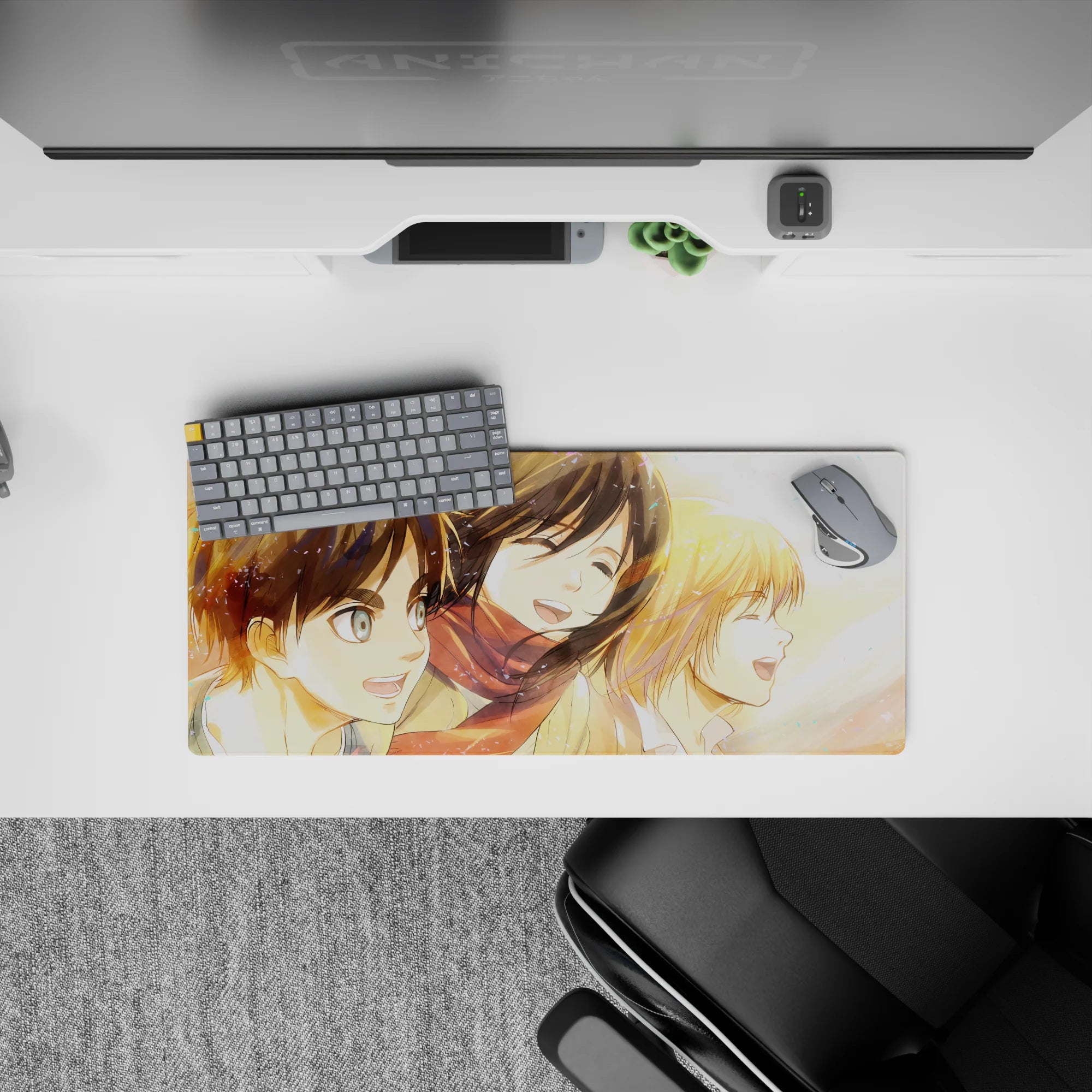 Attack on Titan - Anime Mouse Pad and Desk Pad - Golden Days of Freedom - AniChan