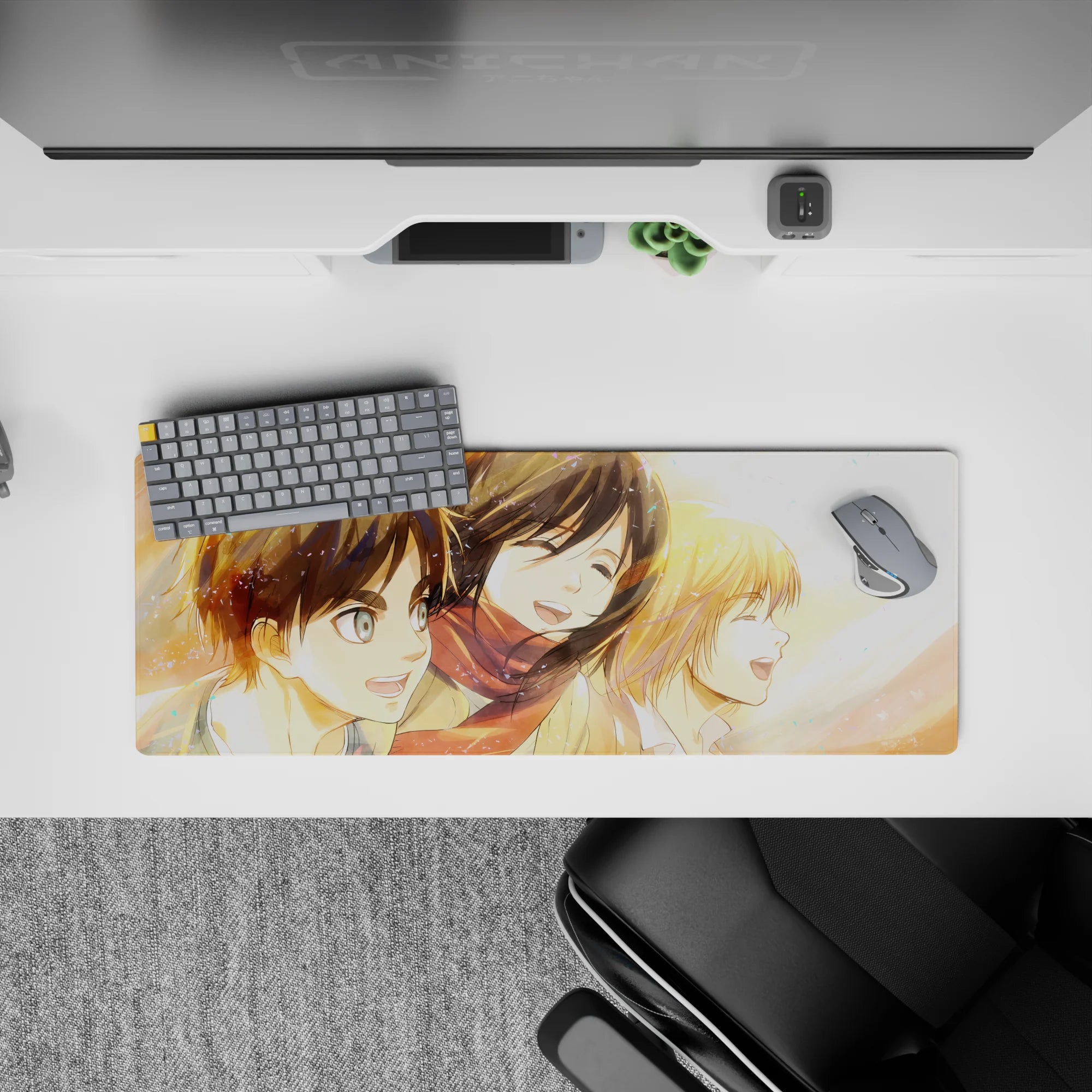 Attack on Titan - Anime Mouse Pad and Desk Pad - Golden Days of Freedom - AniChan