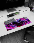 Demon Slayer Deskmat | Mousepad | Deskpad - Crimson Blade Fury - AniChan