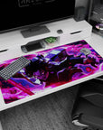 Demon Slayer Deskmat | Mousepad | Deskpad - Crimson Blade Fury - AniChan