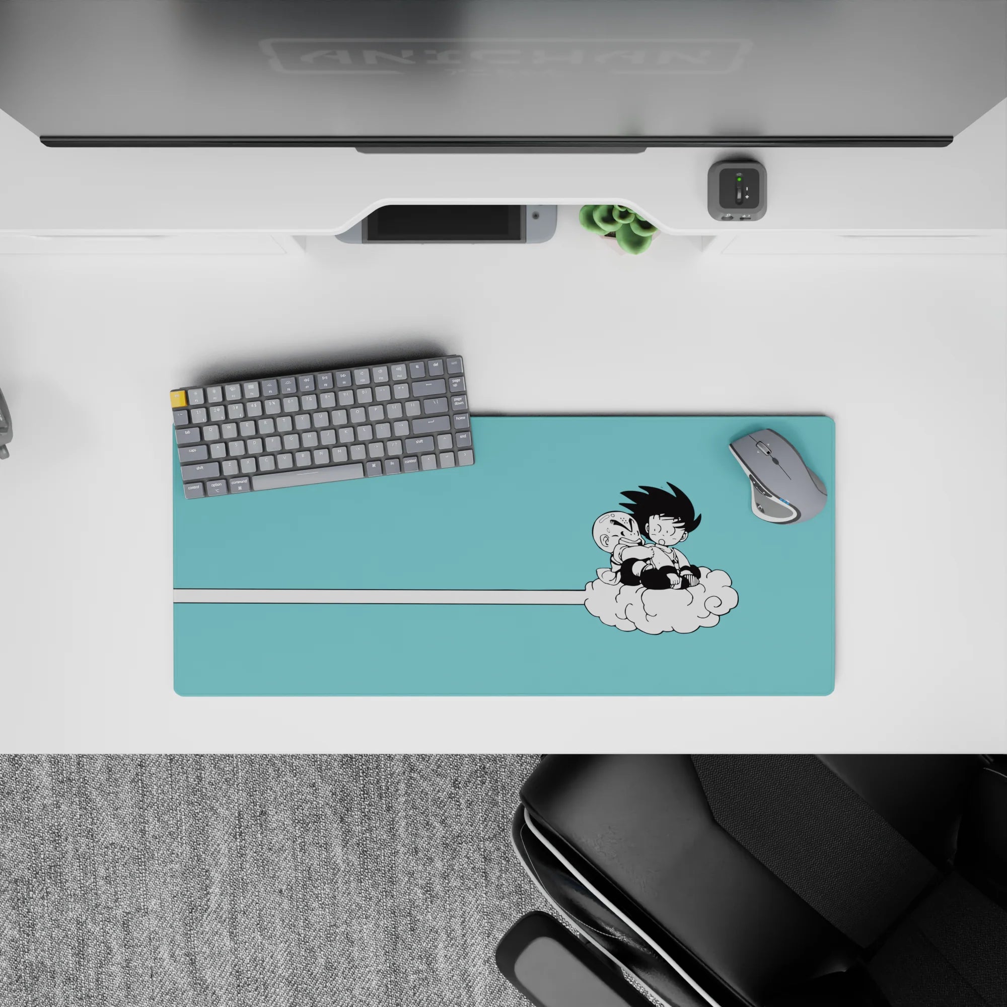 Dragon Ball Deskmat | Mousepad | Deskpad - Nimbus Buddies Ride - AniChan