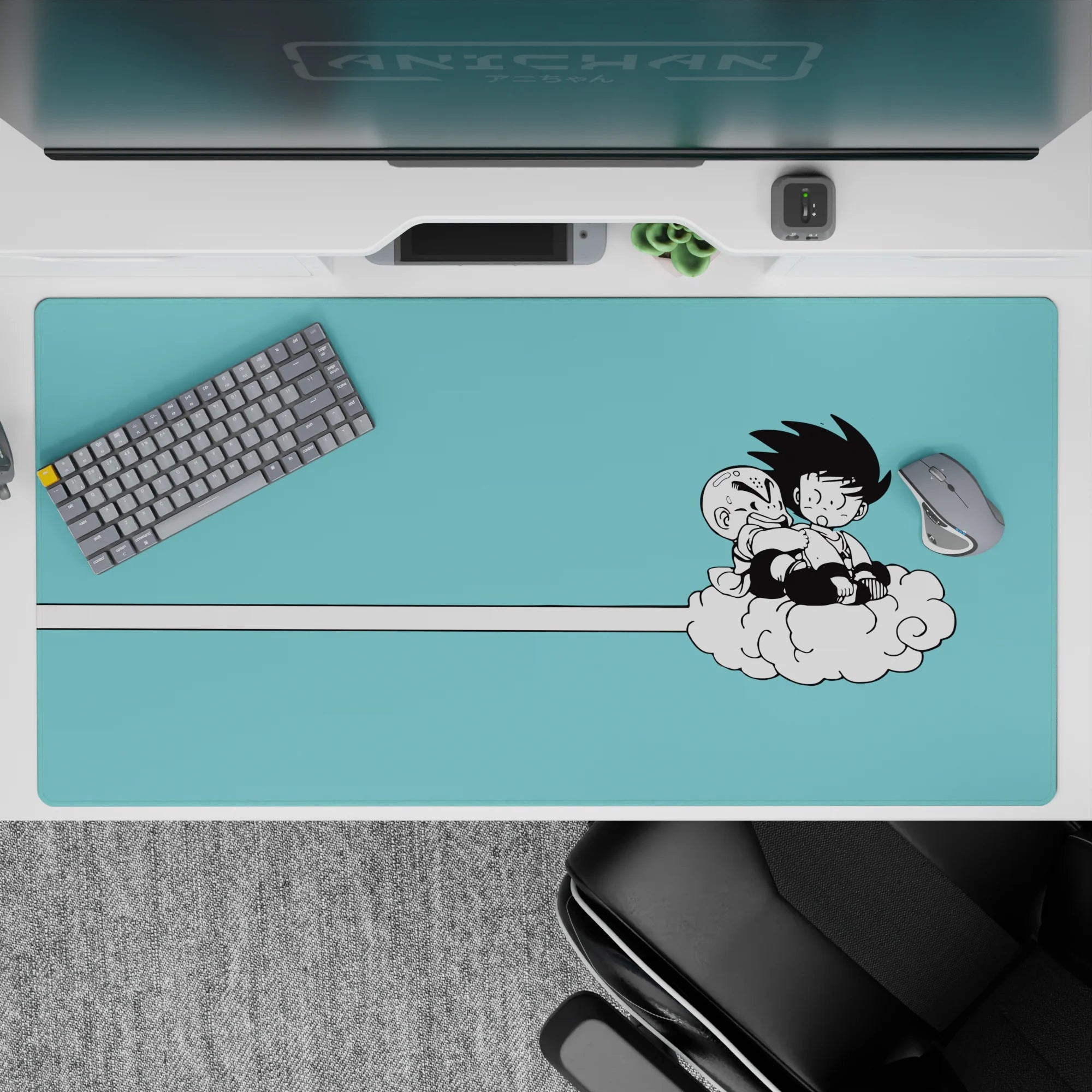 Dragon Ball Deskmat | Mousepad | Deskpad - Nimbus Buddies Ride - AniChan