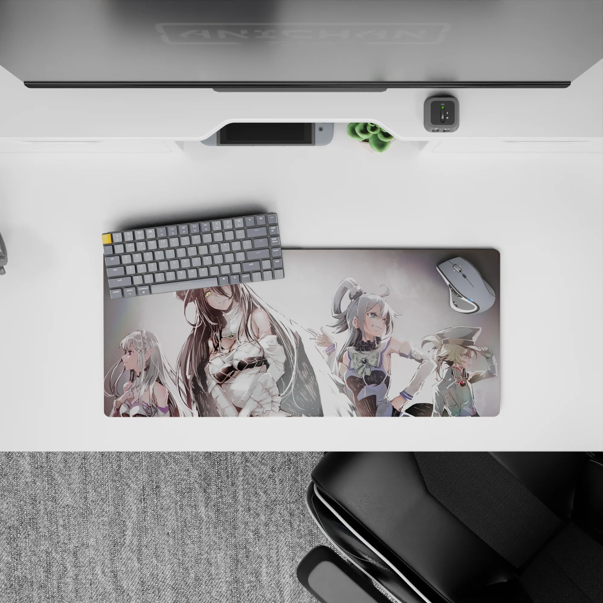 Overlord Deskmat | Mousepad | Deskpad - Ethereal Guardians - AniChan