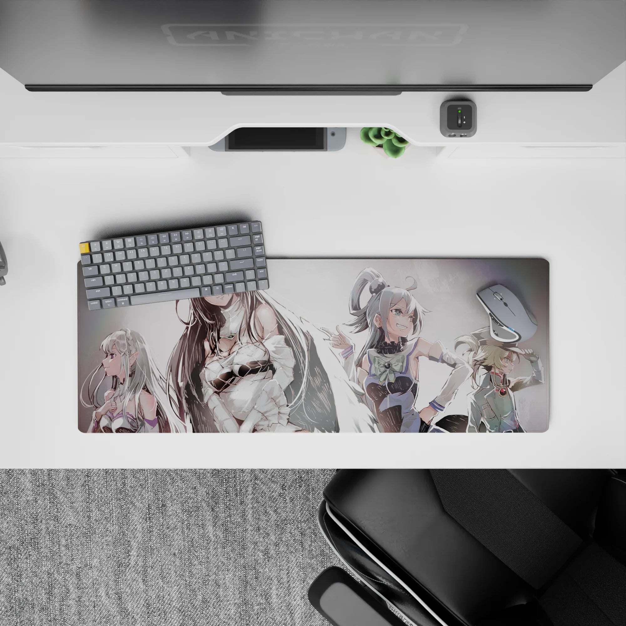 Overlord Deskmat | Mousepad | Deskpad - Ethereal Guardians - AniChan